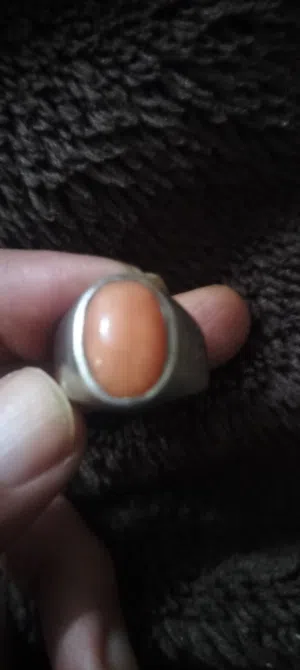 خاتم فضة قديمة