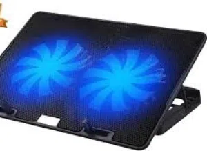 LAPTOP COOLING PAD 638 ( B)  ستاند تبريد لابتوب مراوح  بدون صوت