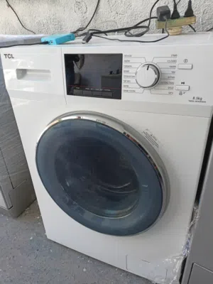 غساله 8 كيلو لون ابيض ماركه TCL