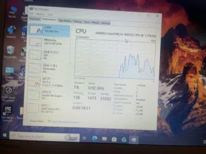 لابتوب توشيبا i3 الجيل الرابع 8gb ram مع كرت شاشة خارجي