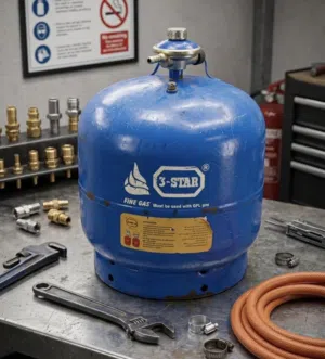 أسطوانة غاز متوسطة الحجم 3-STAR Fine Gas Portable LPG Cylinder