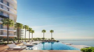 Exclusive 7th Floor Apartment with Stunning Views 1BHK in Al Mouj - (Marina View)