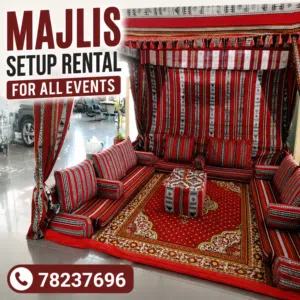 Majlis, Tents & Event Equipment Rental تأجير مجالس وخيام ومستلزمات المناسبات