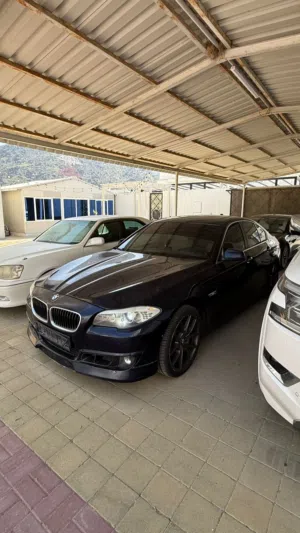 BMW 535i 2011 ADM ABU DHABI MOTOR EDITION WITH FULL SCHNITZER EXHAUST SYSTEM CARBON TAIL AND SPOILER
