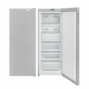 فريزر نوفروست بدون ثلج 6 ادراج سوبر تيك 140 لتر ستانلس توفير كهرباء A+ كفاله عامين بأقل سعر بالمملكة