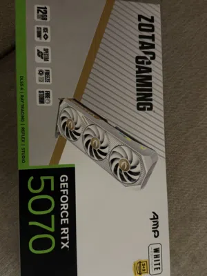 كرت  RTX 5070 amp white edition Gpu