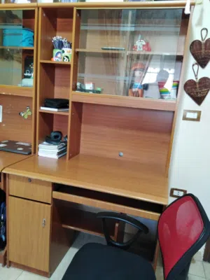مكتب دراسي عدد 2 مع كراسي مكتب عدد 2