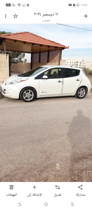 نيسان ليف نخب 2013 صنف عالي SV فحص كامل بسعر مناسب 5500