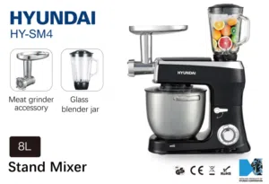 عجانة هونداي 3 في واحد مع مفرمة لحمة وخلاط  اقوى عروض العجانات  خلاطات  مفارم لحمة