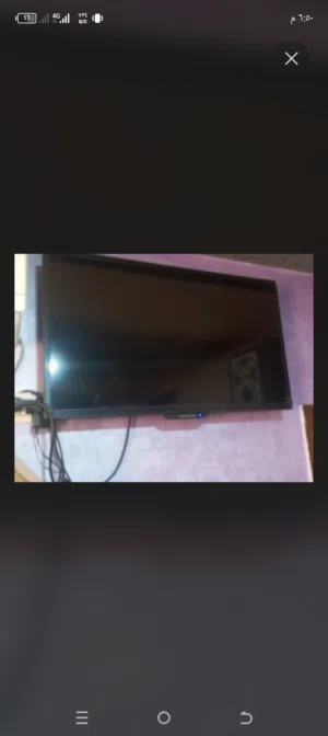 شاشة ديو مستعملة مع رسيفر مجيك