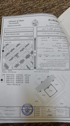 Residential Land for Sale in Al Batinah Sohar