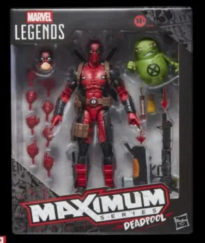 IN STOCK  Marvel Legends Maximum Series Deadpool Action Figure