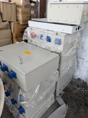 Industrial electrical distribution boards 50 omr per piece.