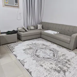 طقم كنب كامل مثل الواضح في الصورة مع مستلزماته
