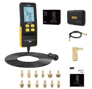 يتوفر لدينا   Oil_Pressure_Gauge_Kit     جهاز فحص ضغط زيت المحرك     الادابترات مصنعه من مادة النحاس