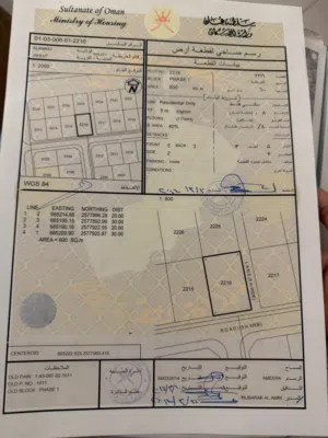 Residential Land for Sale in Muscat Amerat