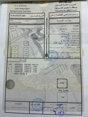 Residential Land for Sale in Al Sharqiya Sur