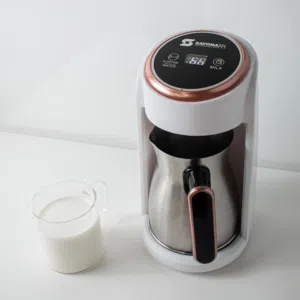 ماكينة القهوة التركية الستيل من ماركة سايونا 3في 1  ضمان سنه