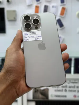 iPhone 16 pro max -256 GB - All Good , 94% BH, LCD change