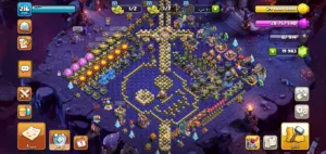 حساب كلاش تاون 18 + 20 الف جوهرة