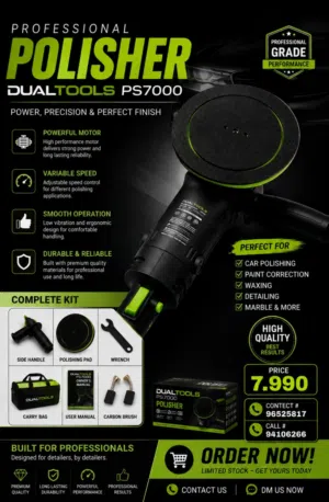 Dual tool polisher