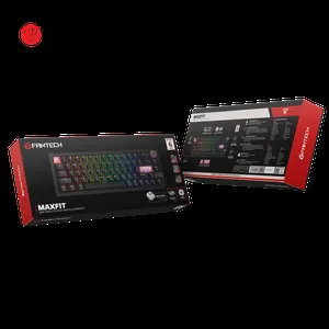FANTECH MK920 MAXFIT6 Wireless Mechanical Gaming Keyboard - White (ARGB TRI-MODE CONNECTION) كيبورد