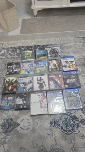 اقراص ps1 ps2 ps3 ps4