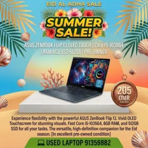 لابتوب Asus أنيق ويتحول إلى تاب  كاش أو اقساط   ضمان