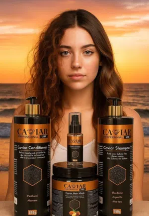 Caviar Shampoo, Conditioner, Mask and Serum full set for hairs on best prices