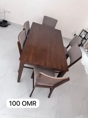 Dinning table with 6 chairs