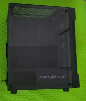 سلام عليكم كيس نضيف للبيع CASE ABKOAVCORE T250 4fan rgb