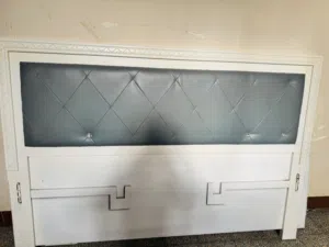 Double bed and mattress