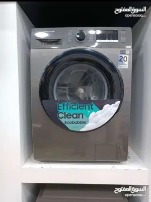 غساله سامسونج 8 كيلو صناعه اوروبه ايكوببل A+++ كفاله الوكيل الرسمي