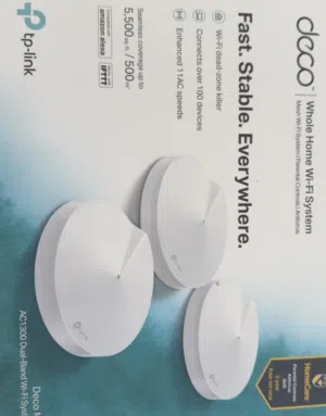 Tp link - Deco Home WiFi system - Deco M5 - with box and equipment