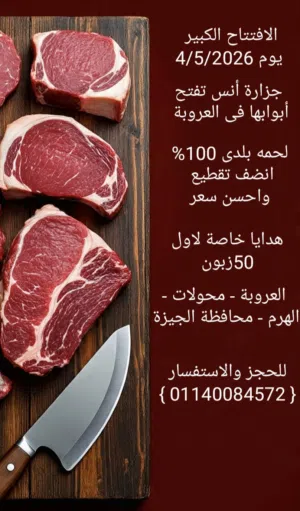 ضانى ماعز عجول بلدى من الصعيد