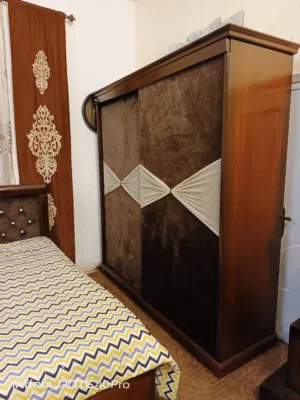 غرفه نوم شبابيه تفصيل خشب زان بلكامل مكونه من تختين مفرد عدد 2 مع فرشات لاصحاب الذوق الرفيع