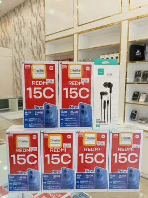 Redmi, 15c, 128Gb, 42/ -rial, New, with Earphones