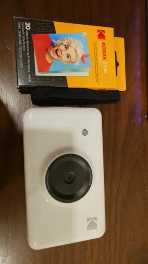 Kodak Instant Camera & Photo Printer Mini Shot with Film & Cable