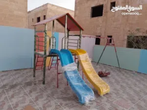 كوخ حديد وخشب سويد مع مراجيح وسحسيلة متوفر خدمة التوصيل والتركيب لجميع المحافظات
