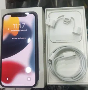 IPhone 12 64GB  أسود جديد