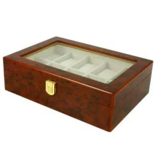 حافظ على ساعاتك صندوق حفظ الساعات خشب عشر ساعات