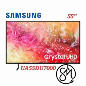 Samsung 55" Smart TV - 4K, 55DU7000