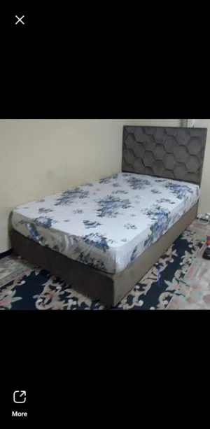 Cushioned Bed with Mattress