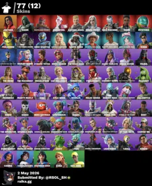 حساب فورت نايت