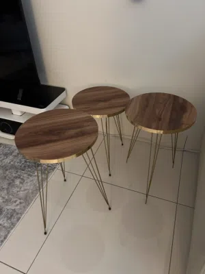 طقم طاولات جانبية