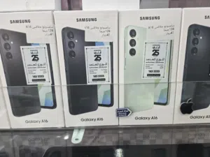 سامسونج جلاكسي A16  4G 128 gb كفالة البابطين  جميع الألوان