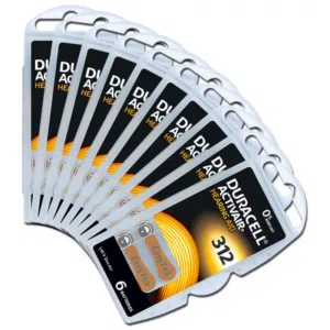 بطاريات دورسل قياس 312 / Duracell PR41 Size 312 بطاريات لسماعات الاذن