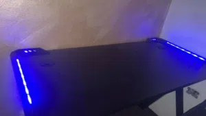 طاوله gaming الوان rgb ريموت تحكم حديد كامل جديده