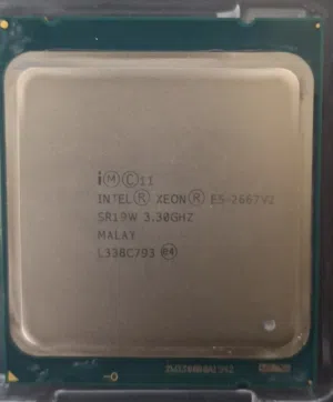 Intel Xeon E5-2667 v2 CPU  8 Core 3.3GHz / 4.0GHz Turbo  LGA2011 Workstation