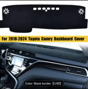 Dashboard Cover Mat for Toyota Camry 2018-2024 غطاء لوحة القيادة لسيارة تويوتا كامري (2018-2024)